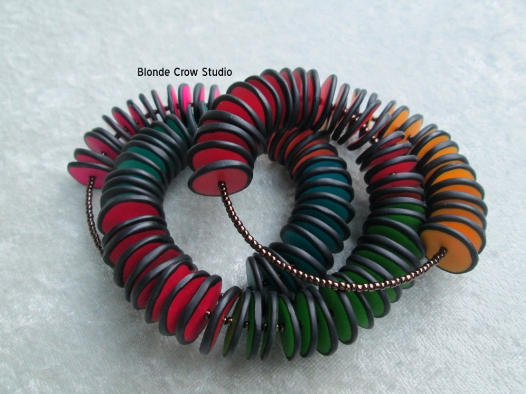 BCS Colored discs bracelet