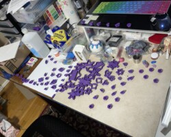 Letting the epoxy set overnight